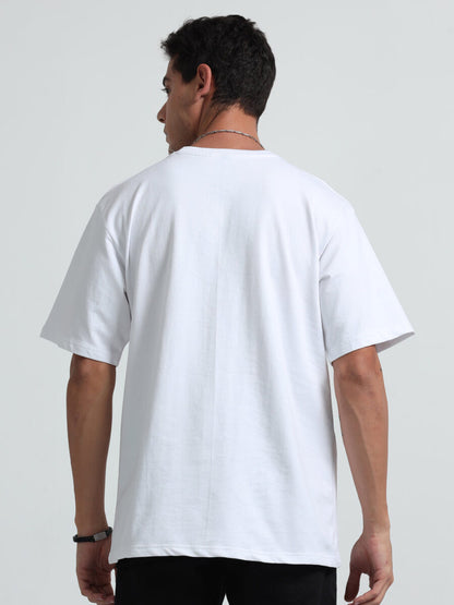 Pure White Oversized T-Shirt – Comfort Designed for Movement